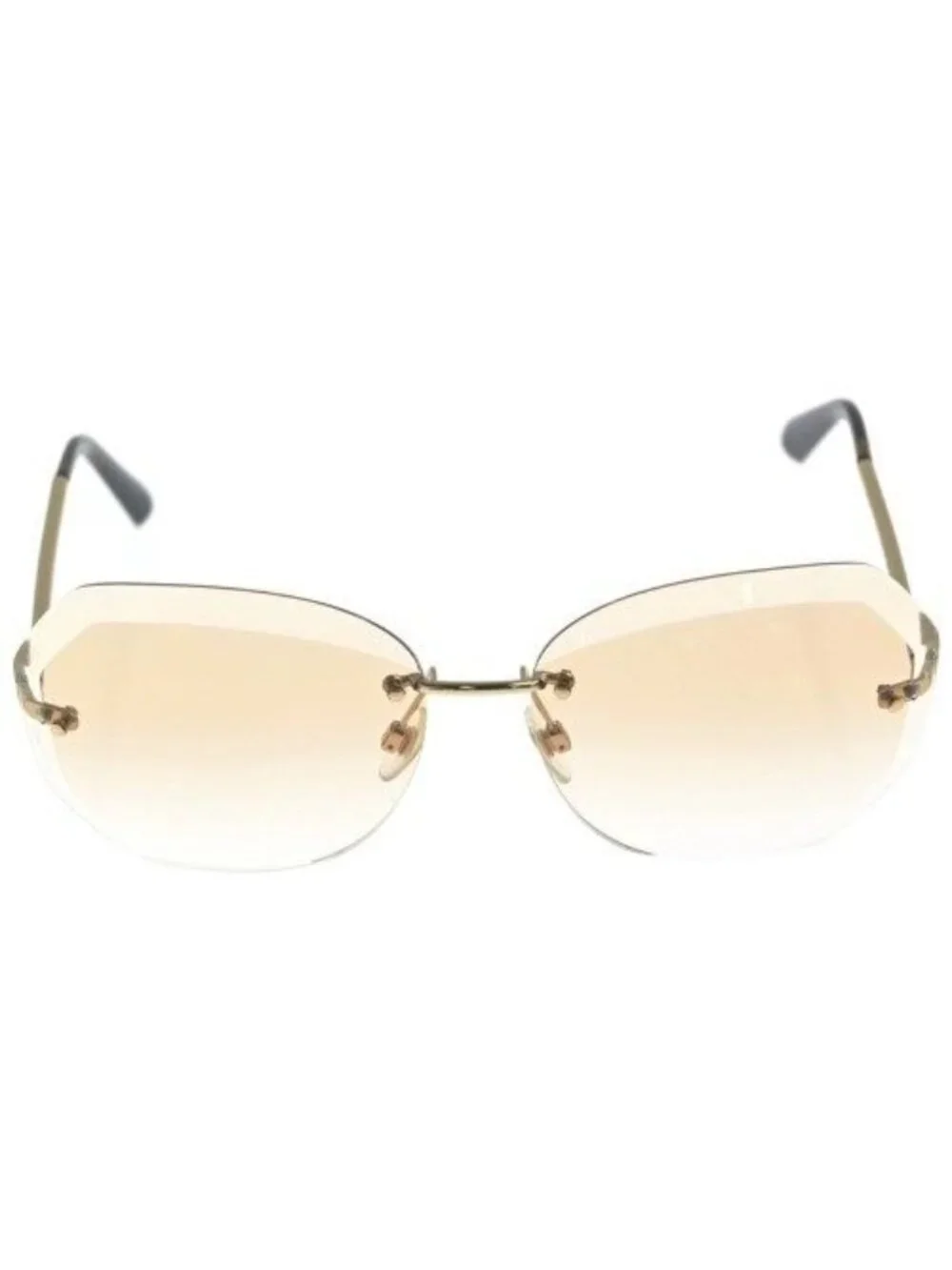 Chanel Sunglasses Eyewear Gold